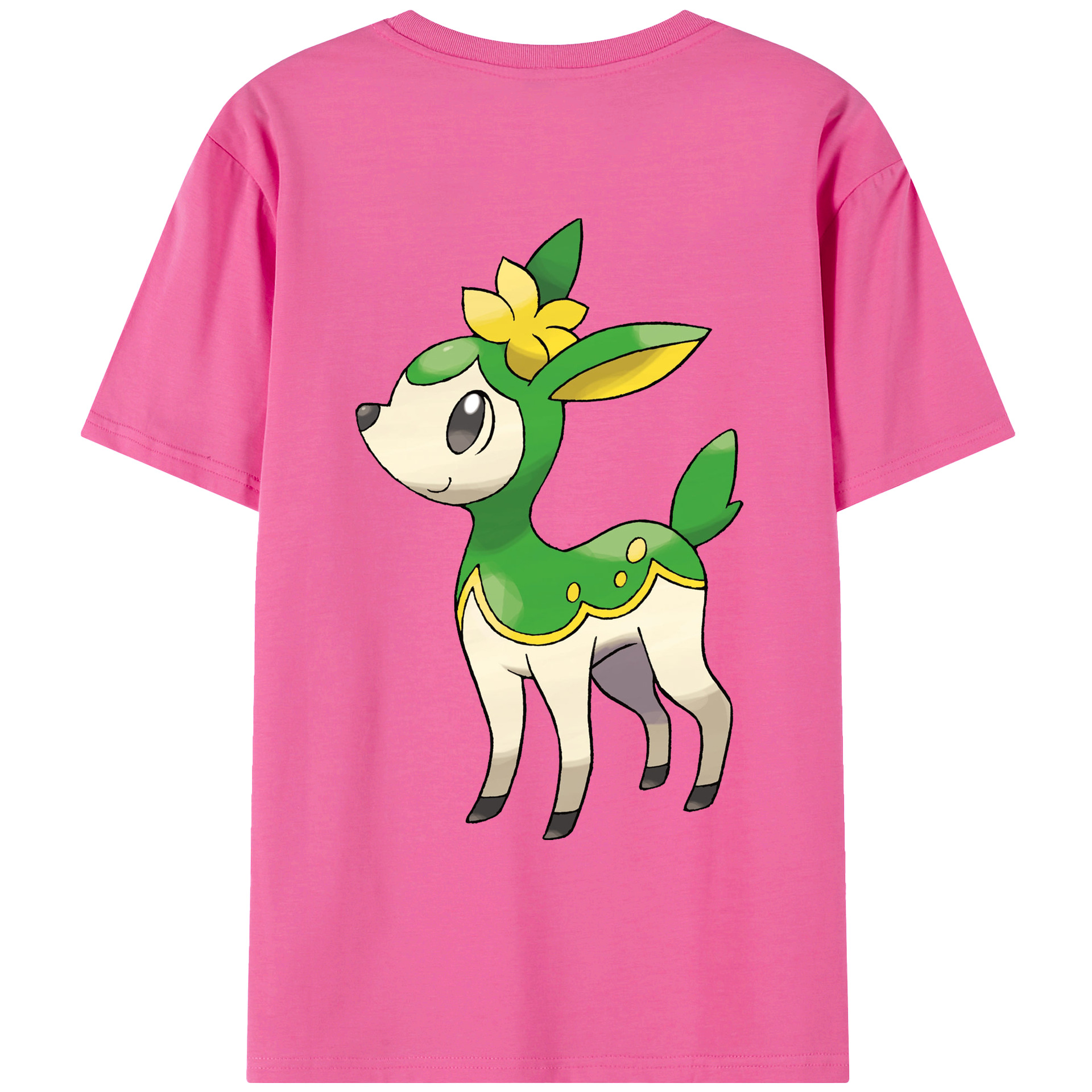 （画像用） ポケットモンスター Pokémon レディース半袖Tシャツ(バックプリント)